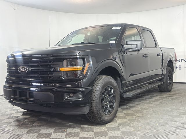 Black Metallic 2024 Ford F-150 Pickup Truck Four-Wheel Drive Automatic