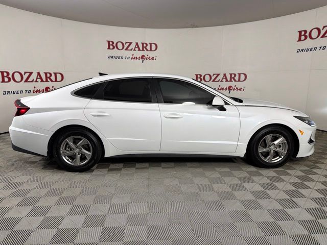 2022 Quartz White Hyundai Sonata SE FWD Sedan