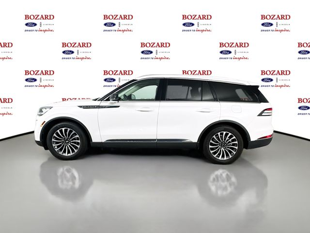 2022 Pristine White Metallic Tri-Coat Lincoln Aviator Reserve RWD SUV