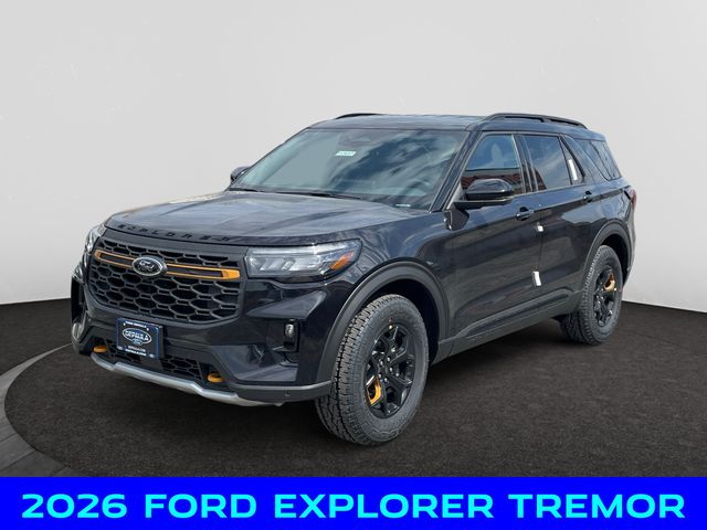 Black Metallic 2026 Ford Explorer SUV / Crossover All-Wheel Drive Automatic