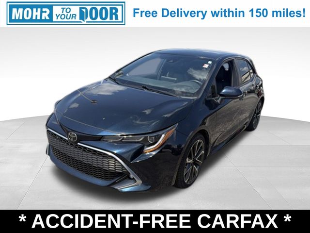 Teal (Galactic Aqua Mica) 2019 Toyota Corolla Hatchback Hatchback Front-Wheel Drive Continuously Variable Transmission