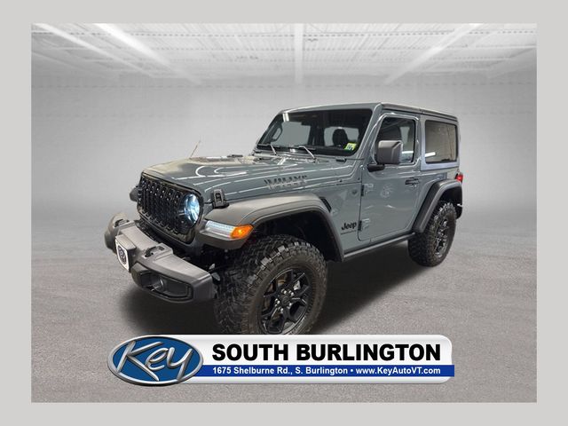 Anvil Clear Coat 2025 Jeep Wrangler SUV / Crossover Four-Wheel Drive 8-Speed Automatic