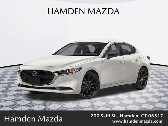 Gray (Platinum Quartz Metallic) 2026 Mazda MAZDA3 Sedan Front-Wheel Drive 6-Speed Automatic