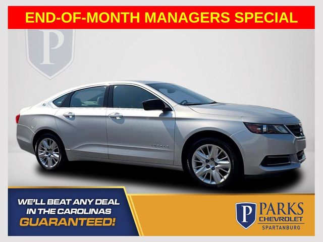 Silver Ice Metallic 2017 Chevrolet Impala Sedan Front-Wheel Drive 6-Speed Automatic