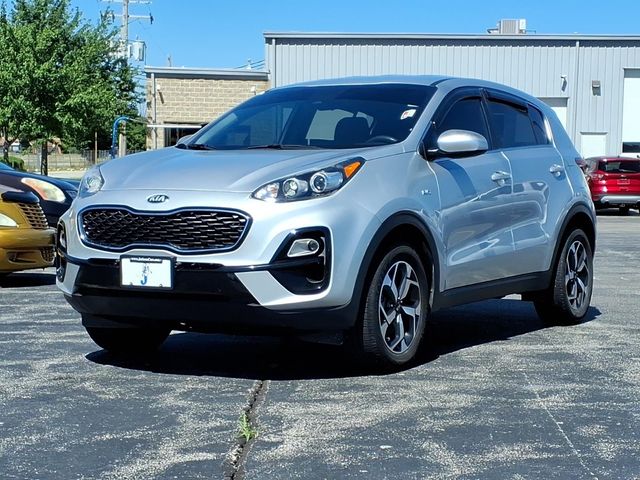 Sparkling Silver 2020 Kia Sportage SUV / Crossover All-Wheel Drive 6-Speed Automatic Overdrive