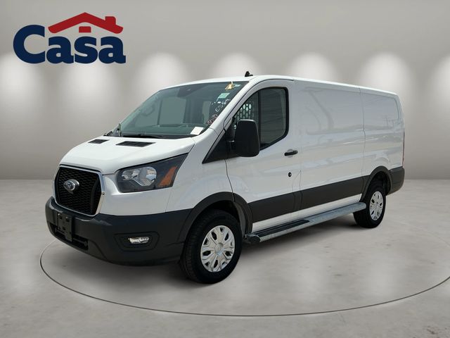 Oxford White 2025 Ford Transit Cargo Van Rear-Wheel Drive