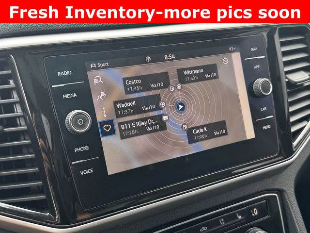 2022 Volkswagen Atlas 3.6L V6 SEL Premium R-Line Red at DeMontrond Auto Country