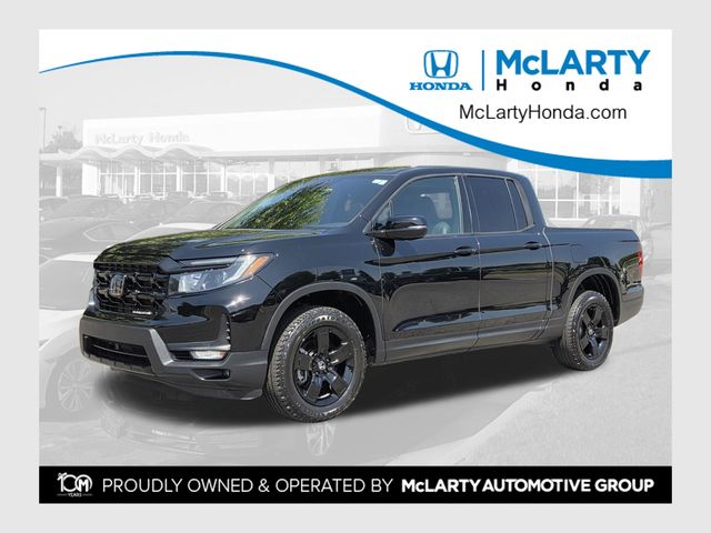Crystal Black Pearl 2024 Honda Ridgeline Pickup Truck All-Wheel Drive 9-Speed Automatic