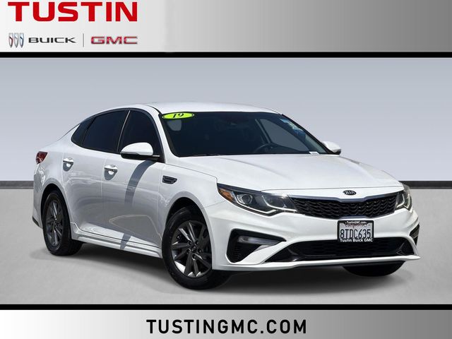 Snow White Pearl 2019 Kia Optima LX FWD Sedan Front-Wheel Drive 6-Speed Automatic