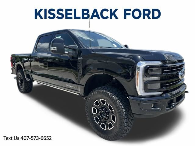 Agate Black Metallic 2026 Ford F-250 Super Duty Platinum Crew Cab 4WD Pickup Truck Four-Wheel Drive Automatic