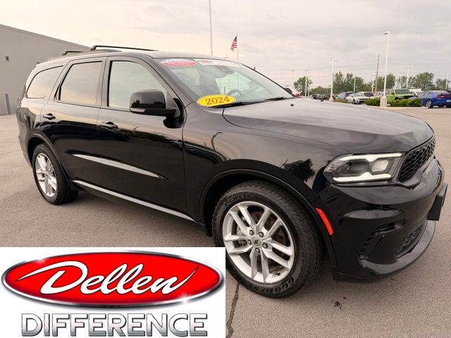 DB Black Crystal Clearcoat 2024 Dodge Durango GT Plus RWD SUV / Crossover Rear-Wheel Drive 8-Speed Automatic