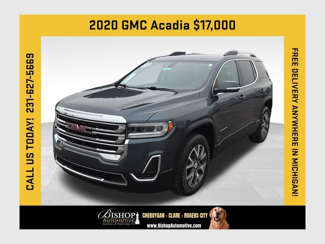 Gray (Dark Sky Metallic) 2020 GMC Acadia SUV / Crossover Four-Wheel Drive 9-Speed Automatic