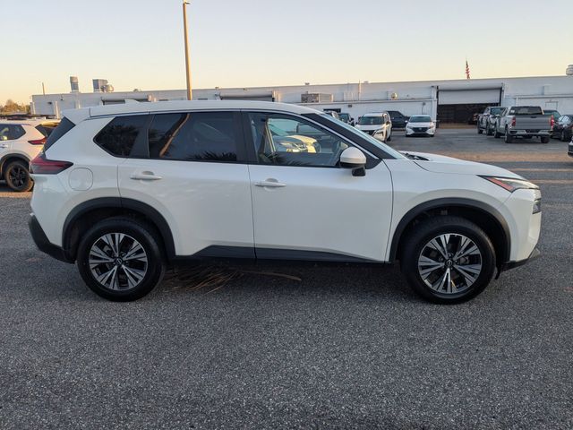 2023 Nissan Rogue SV White at Coastal Chevrolet Cadillac