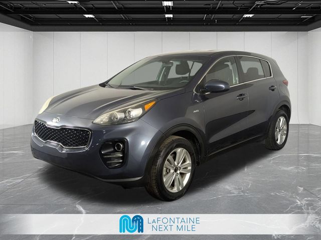Pacific Blue 2017 Kia Sportage LX AWD SUV / Crossover All-Wheel Drive 6-Speed Automatic
