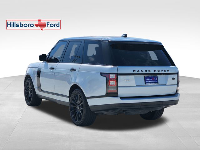2017 Fuji White Land Rover Range Rover 3.0L V6 Supercharged HSE 4X4 SUV