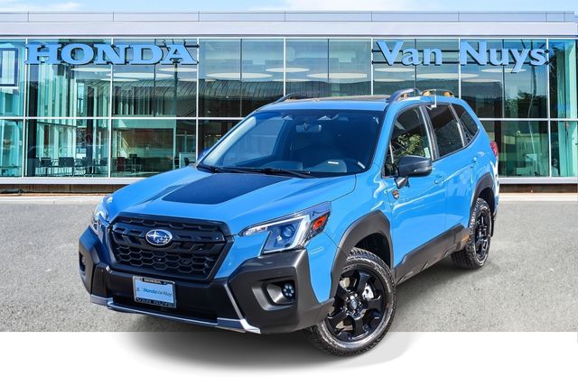 Blue 2023 Subaru Forester SUV / Crossover All-Wheel Drive Continuously Variable Transmission