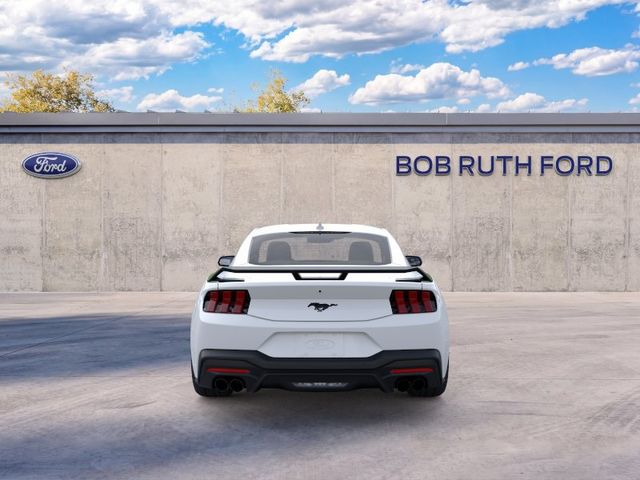 2026 Ford Mustang EcoBoost Premium White at Bob Ruth Ford