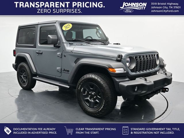 Anvil Clear Coat 2025 Jeep Wrangler SUV / Crossover Four-Wheel Drive 8-Speed Automatic