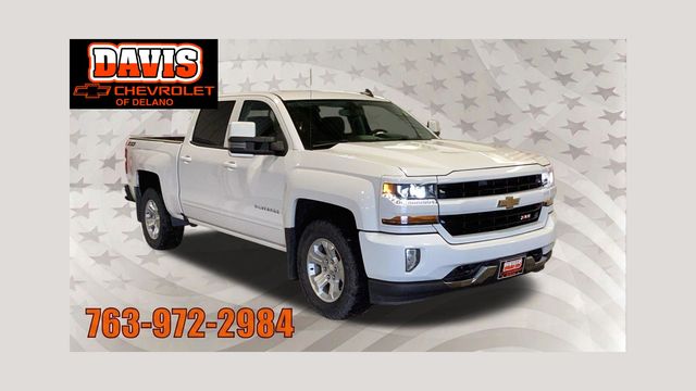 Summit White 2017 Chevrolet Silverado 1500 Pickup Truck Four-Wheel Drive 6-Speed Automatic Overdrive