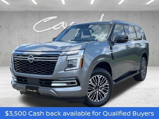 Gray (Gun Metallic) 2026 Nissan Armada SUV / Crossover 4X2 9-Speed Automatic