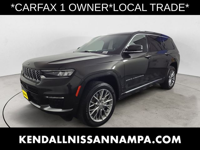 Rocky Mountain Pearlcoat 2022 Jeep Grand Cherokee L SUV / Crossover Four-Wheel Drive 8-Speed Automatic