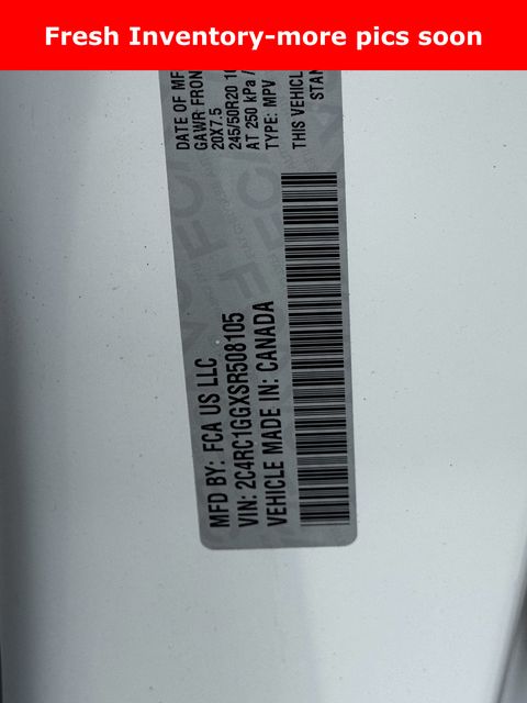 2025 Chrysler Pacifica Limited White at Big Star Chrysler Jeep Dodge Ram 