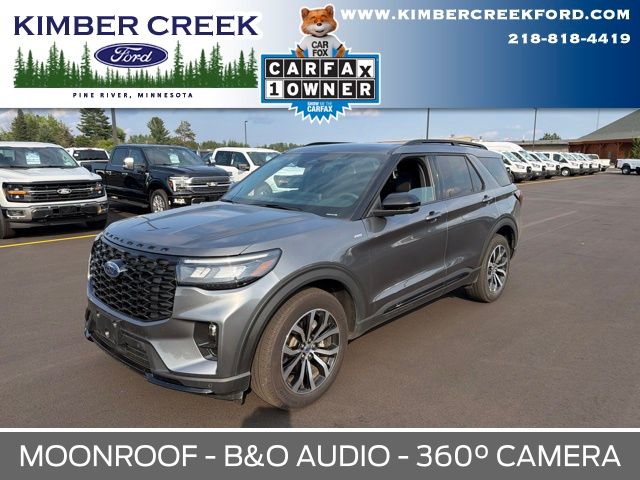 Carbonized Gray 2026 Ford Explorer SUV / Crossover All-Wheel Drive Automatic