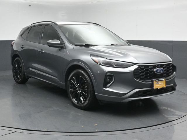 Carbonized Gray Metallic 2023 Ford Escape Hybrid SUV / Crossover All-Wheel Drive Continuously Variable Transmission