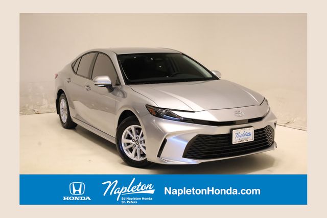 Celestial Silver Metallic 2025 Toyota Camry LE AWD Sedan All-Wheel Drive Continuously Variable Transmission