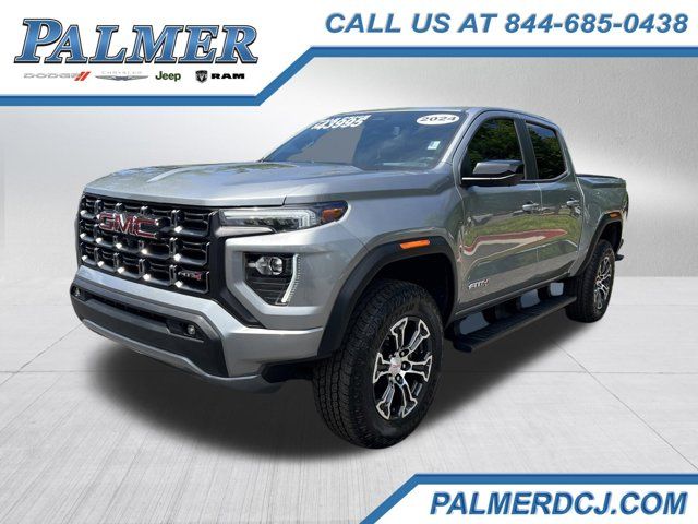 Sterling Metallic 2024 GMC Canyon Pickup Truck Four-Wheel Drive 8-Speed Automatic