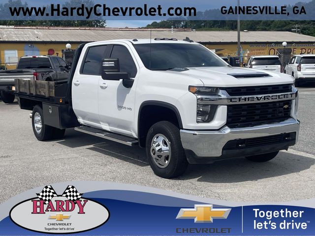 Summit White 2022 Chevrolet Silverado 3500HD Pickup Truck Four-Wheel Drive Automatic