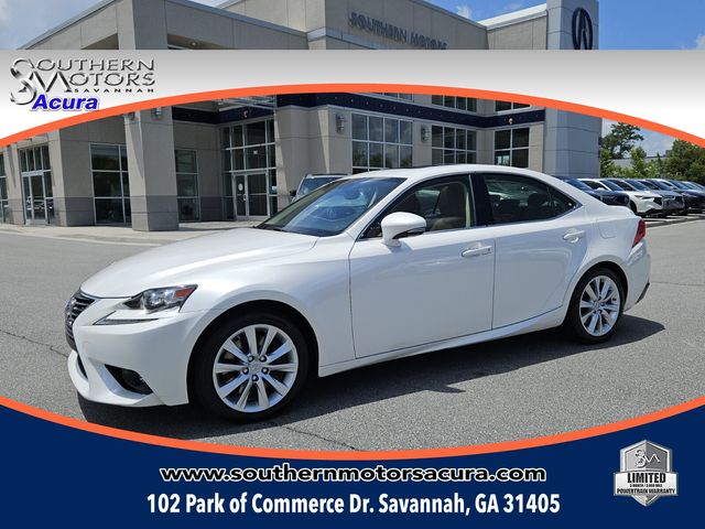 Brown (Tan) 2016 Lexus IS Sedan All-Wheel Drive 6-Speed Automatic