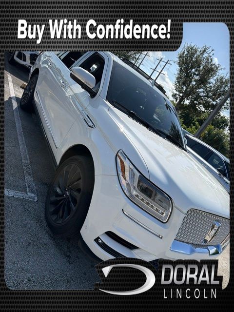 Pristine White 2021 Lincoln Navigator SUV / Crossover 4X2 Automatic