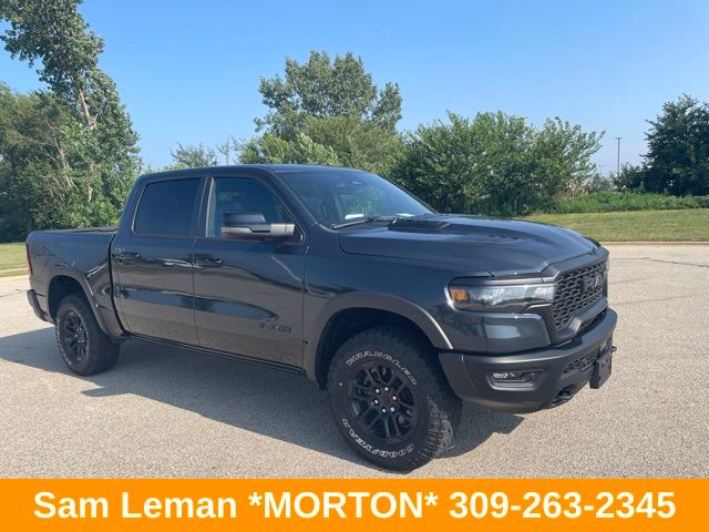 Forged Blue Metallic 2026 RAM 1500 Pickup Truck Four-Wheel Drive 8-Speed Automatic