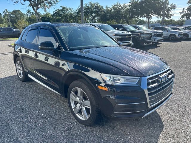 Brilliant Black 2018 Audi Q5 SUV / Crossover All-Wheel Drive 7-Speed Automatic