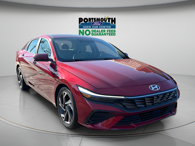 Ultimate Red 2024 Hyundai Elantra Limited FWD Sedan Front-Wheel Drive Continuously Variable Transmission