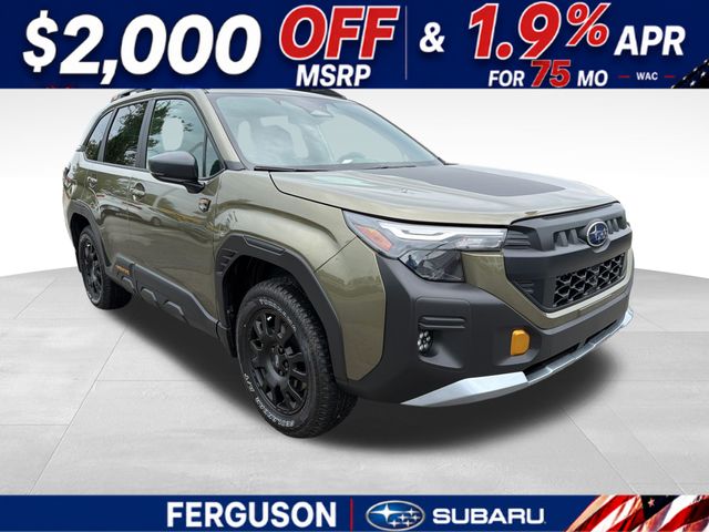Autumn Green Metallic 2026 Subaru Forester SUV / Crossover All-Wheel Drive Continuously Variable Transmission