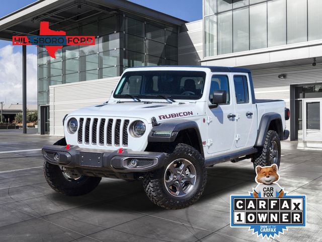 2023 Bright White Clearcoat Jeep Gladiator Rubicon 4X4 Truck