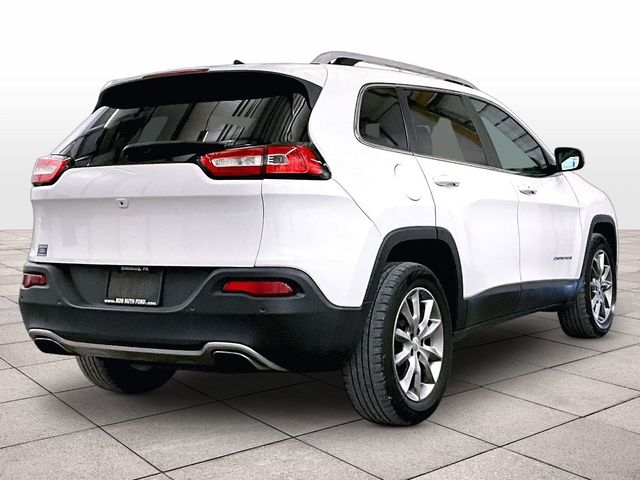 2018 Jeep Cherokee Limited White at South Hills CDJR