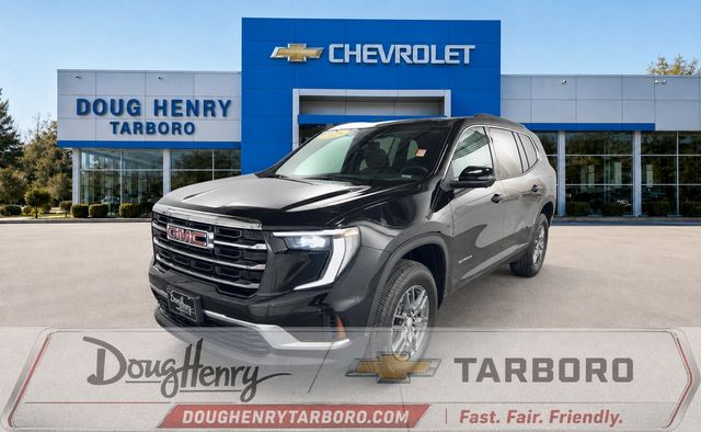 Black (Ebony Twilight Metallic) 2025 GMC Acadia SUV / Crossover Front-Wheel Drive 8-Speed Automatic