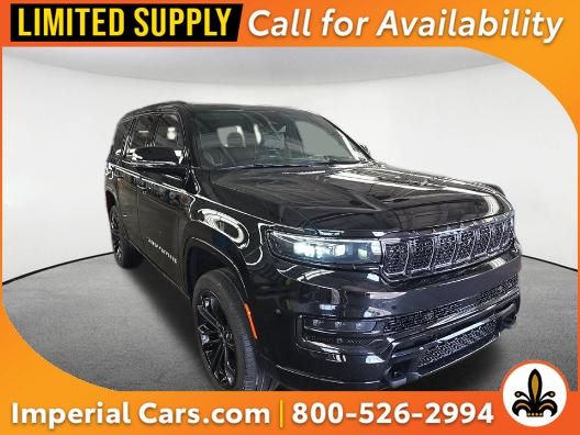 Diamond Black Crystal Pearlcoat 2024 Jeep Grand Wagoneer Obsidian 4WD SUV / Crossover Four-Wheel Drive 8-Speed Automatic