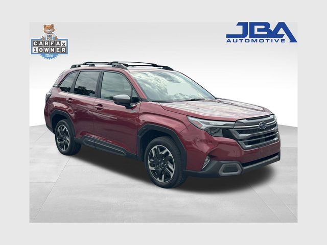 Crimson Red Pearl 2025 Subaru Forester Hybrid SUV / Crossover All-Wheel Drive Continuously Variable Transmission