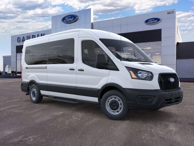 Oxford White 2026 Ford Transit Passenger Van Rear-Wheel Drive