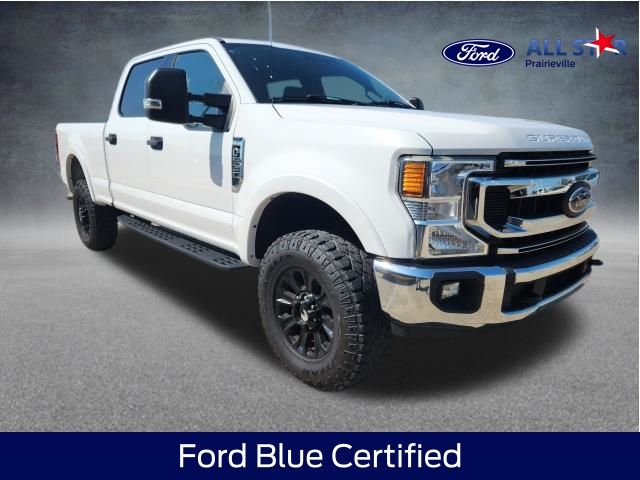 Oxford White 2021 Ford F-250 Super Duty Pickup Truck Four-Wheel Drive Automatic