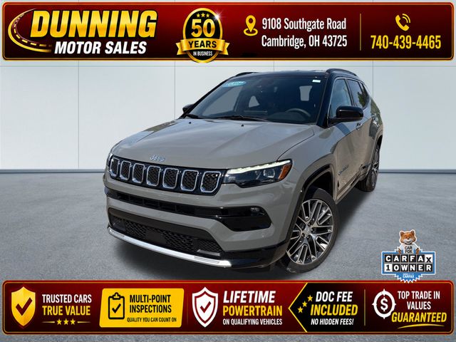 Sting-Gray Clearcoat 2023 Jeep Compass SUV / Crossover Four-Wheel Drive 8-Speed Automatic