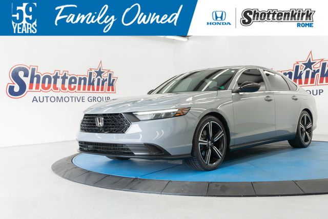 Urban Gray 2023 Honda Accord Hybrid Sport FWD Sedan Front-Wheel Drive Continuously Variable Transmission