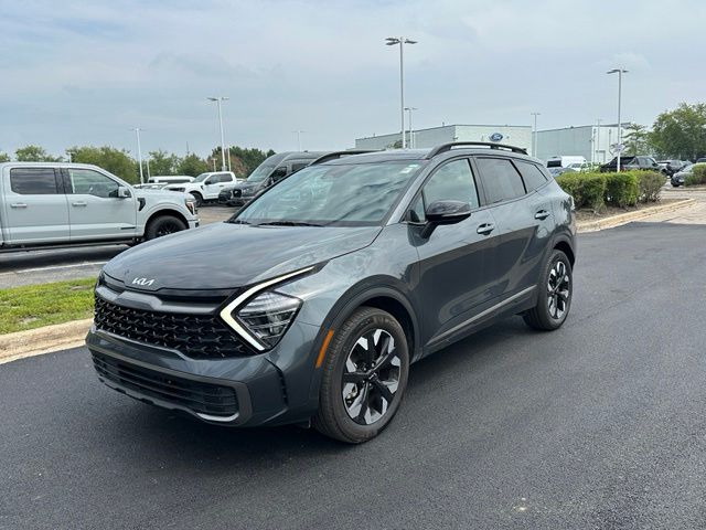 Gravity Gray 2024 Kia Sportage Hybrid Plug-In SUV / Crossover All-Wheel Drive 6-Speed Automatic