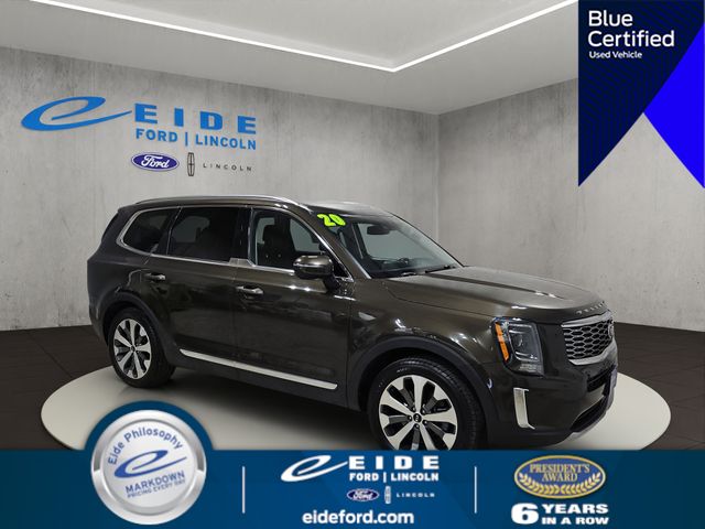 Dark Moss 2020 Kia Telluride SUV / Crossover All-Wheel Drive 8-Speed Automatic