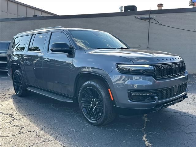 Baltic Gray Metallic Clearcoat 2024 Jeep Wagoneer L SUV / Crossover Four-Wheel Drive 8-Speed Automatic