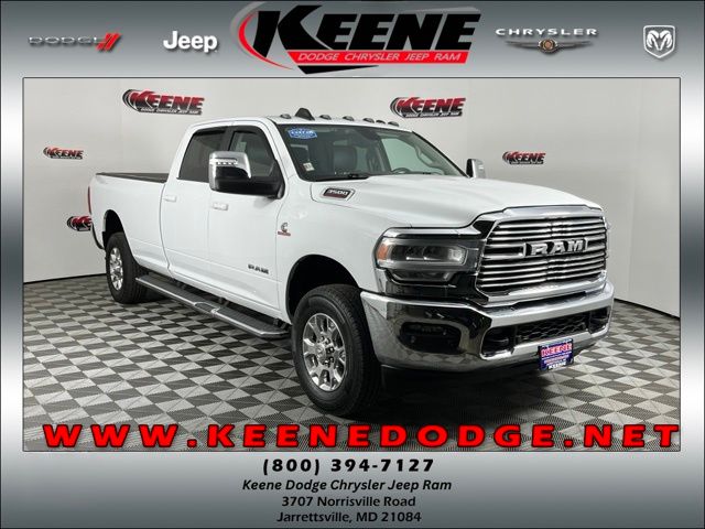 Bright White Clearcoat 2023 RAM 3500 Pickup Truck Four-Wheel Drive 6-Speed Automatic